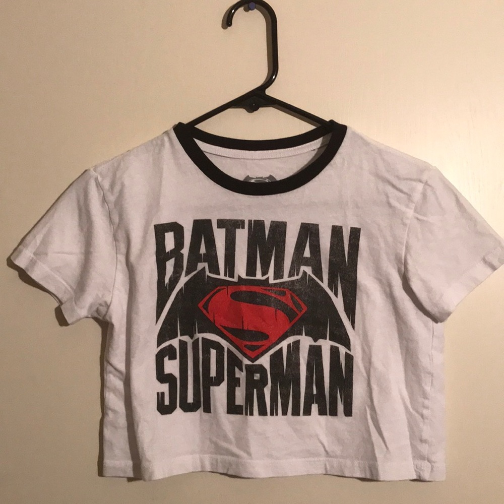 Batman vs Superman Crop Top